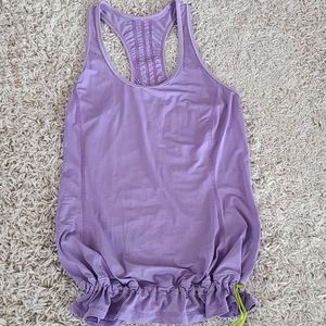 Lululemon lilac workout top